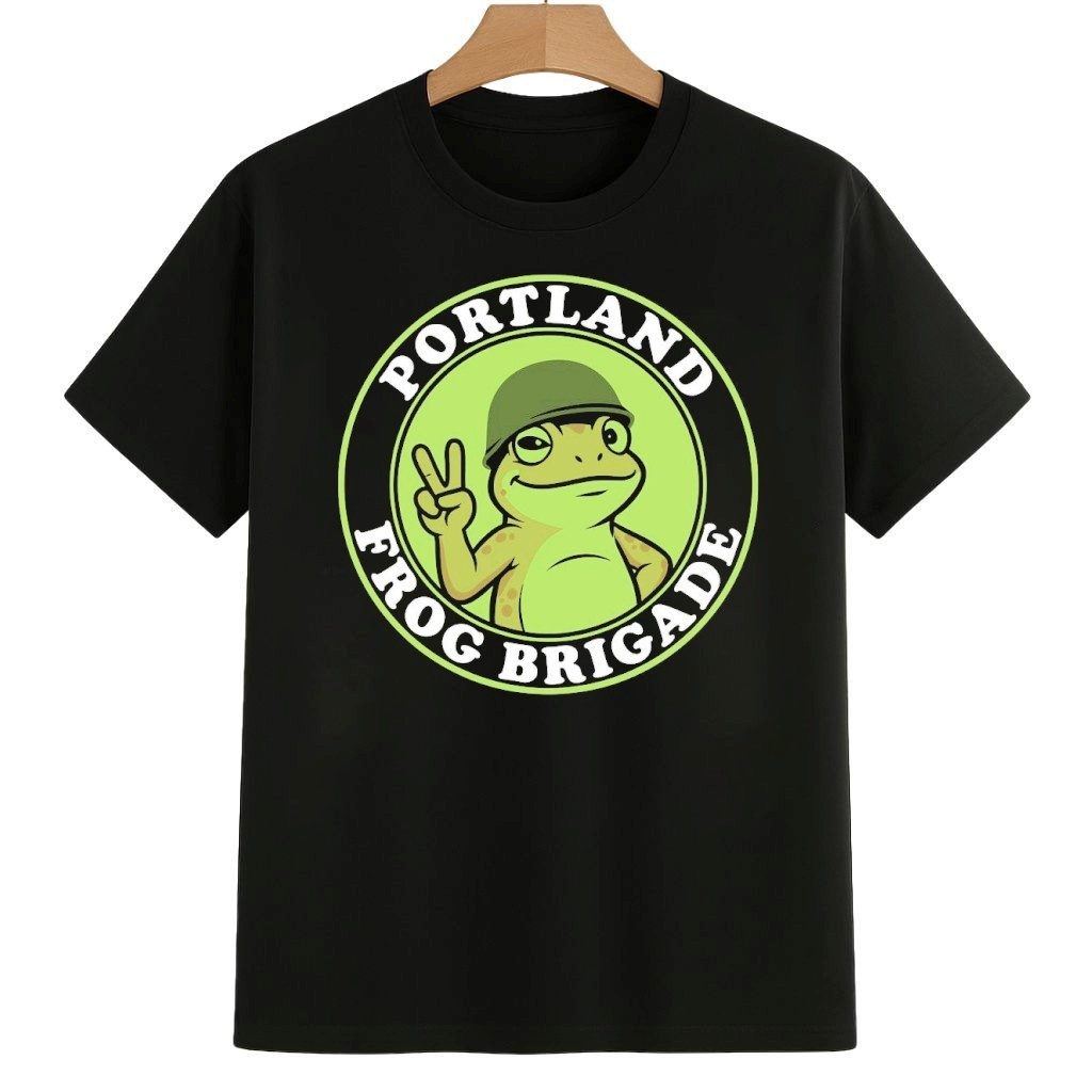 Portland Frog Brigade Anti ICE Shirt Anti ICE Frog Merch Portland Frog Brigade Anti ICE Shirt Anti ICE Frog Merch