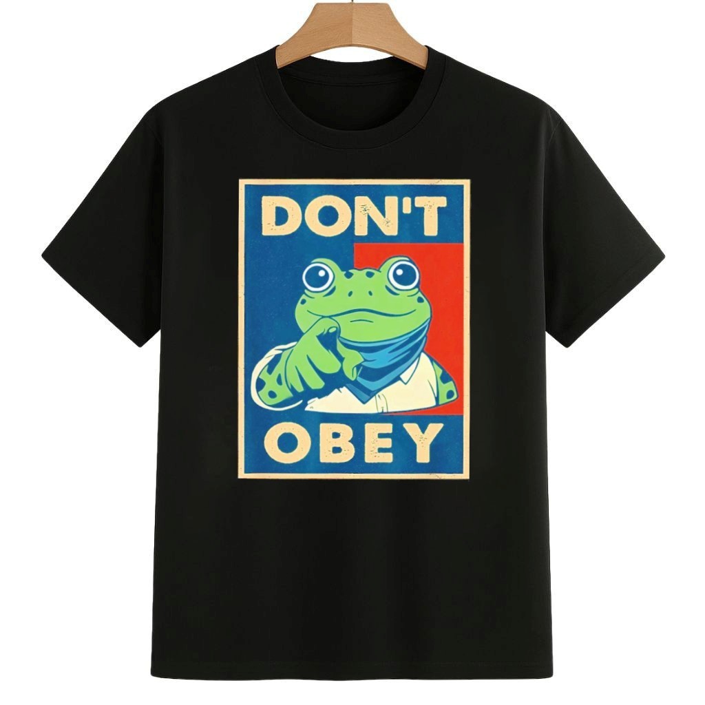 Portland Frog Demands That You Don't Obey Shirt No Kings 8647 Movement Merch Portland Frog Demands That You Don't Obey Shirt No Kings 8647 Movement Merch