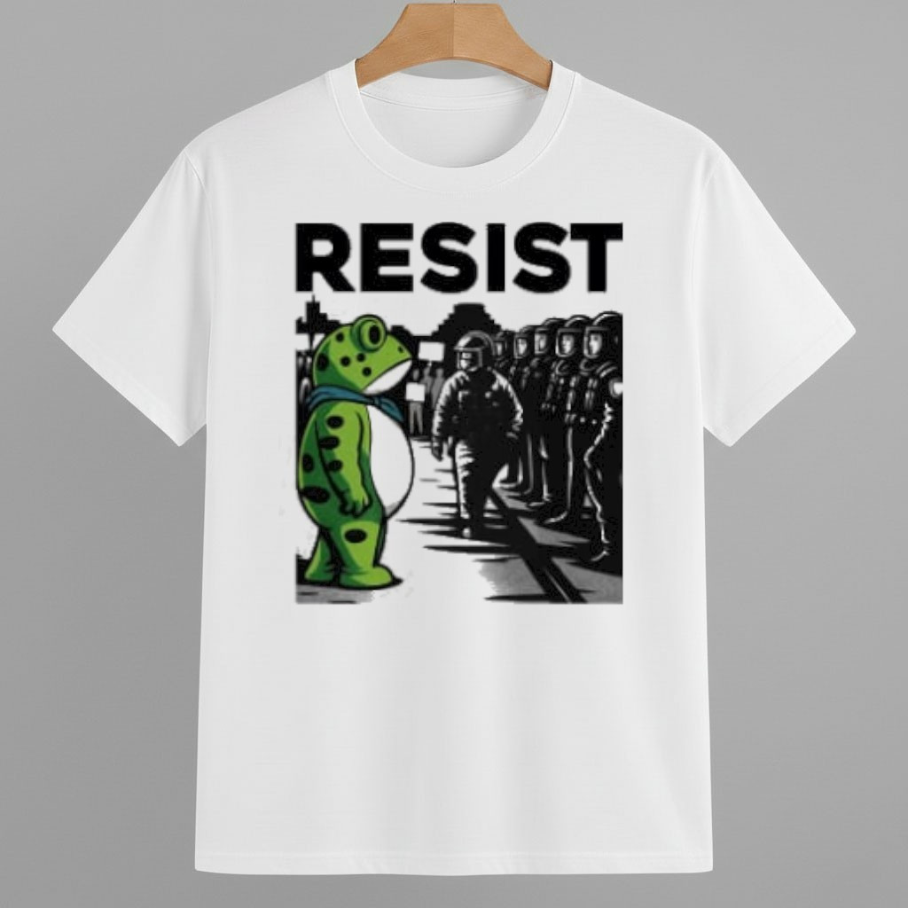 Portland Frog, Freedom frog, resist, rage against the machine shirt Pro Democracy Frog Merch