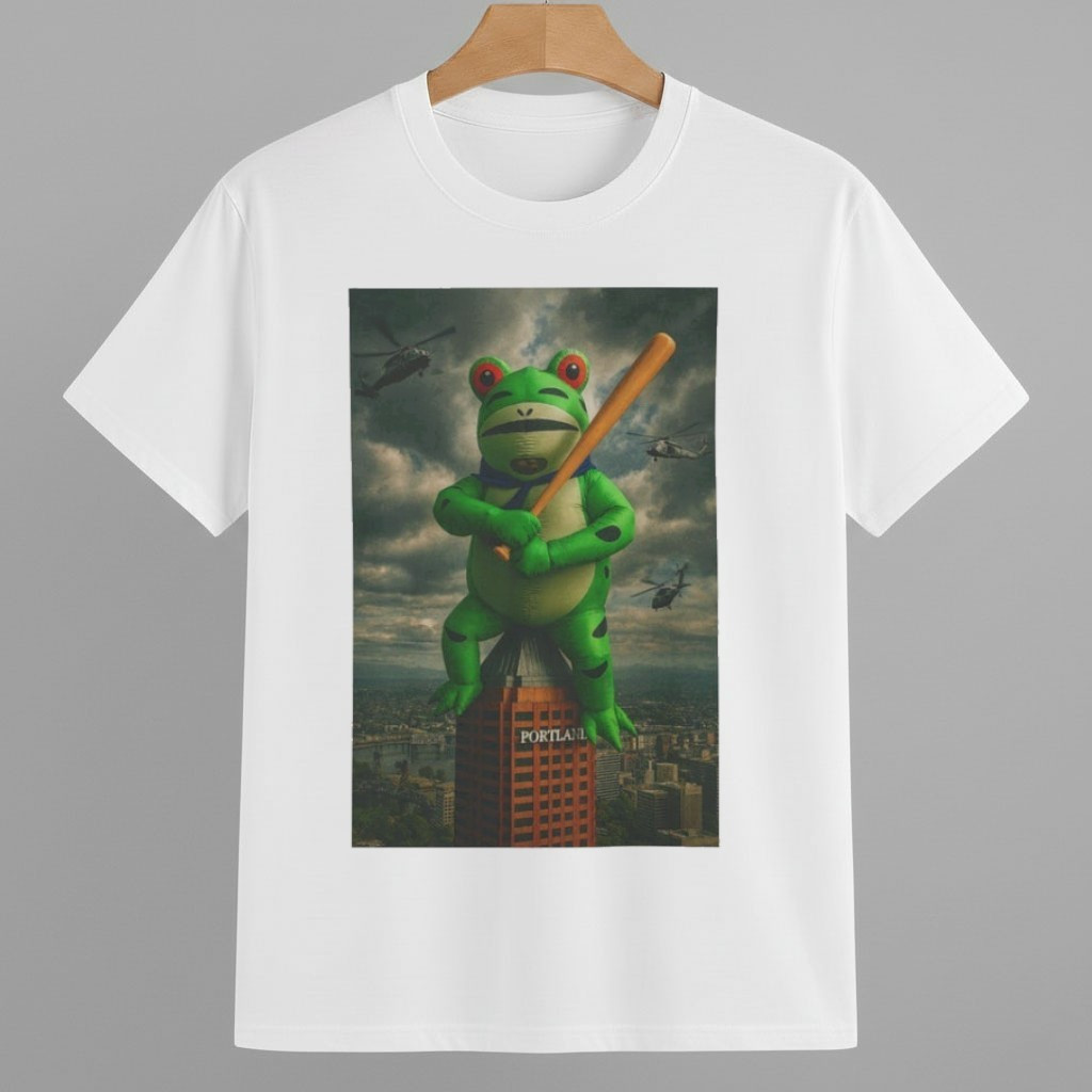 Portland Frog Hero Shirt Anti ICE Frog Merch Portland Frog Hero Shirt Anti ICE Frog Merch