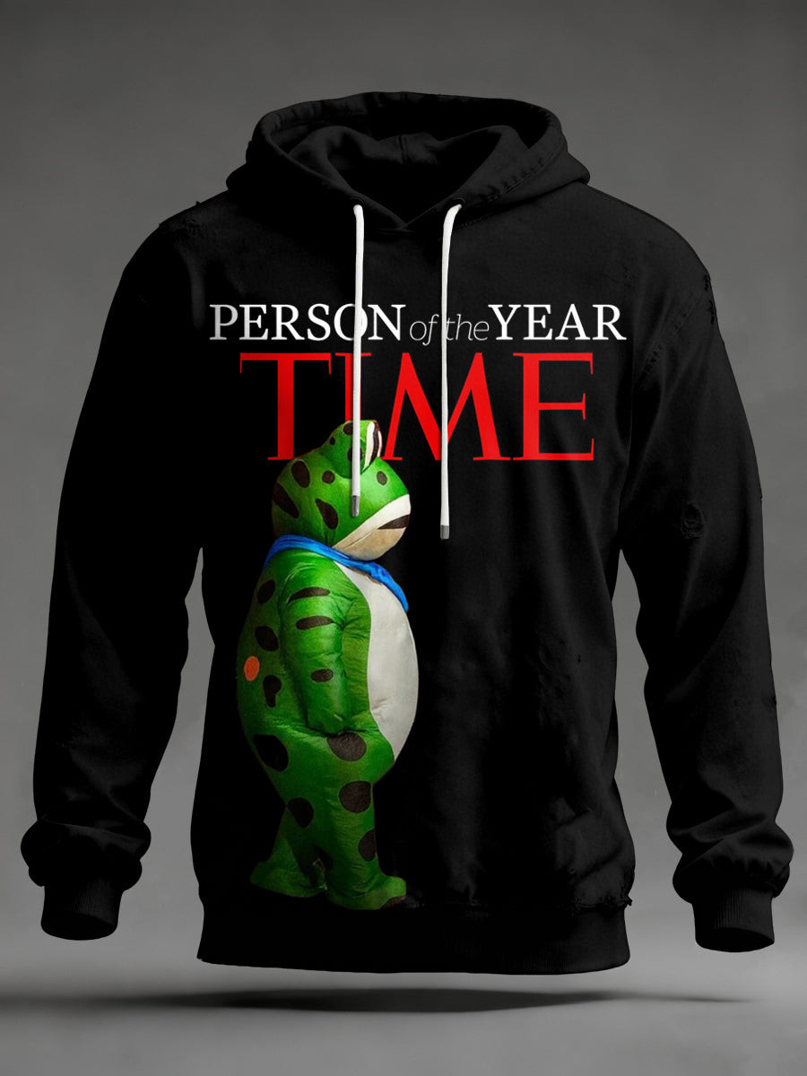Portland Frog Hoodie Frog Person of The Year Hoodie Anti Fascism Apparel Gifts For Dudes Portland Frog Hoodie Frog Person of The Year Hoodie Anti Fascism Apparel Gifts For Dudes