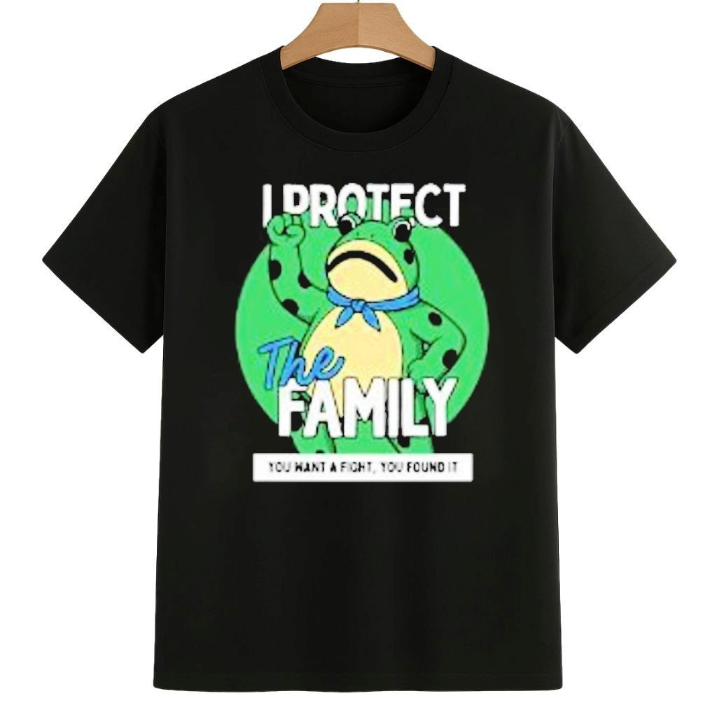 Portland Frog I Protect The Family Shirt Anti Fascism Frog Merch Portland Frog I Protect The Family Shirt Anti Fascism Frog Merch