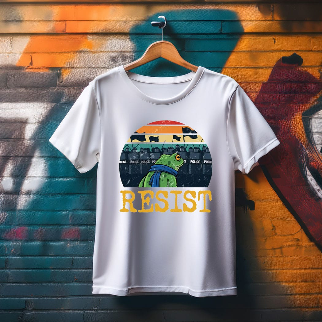 Portland Frog Protest Anti-Fascism T-Shirts Anti Fascism Frog Merch Portland Frog Protest Anti-Fascism T-Shirts Anti Fascism Frog Merch