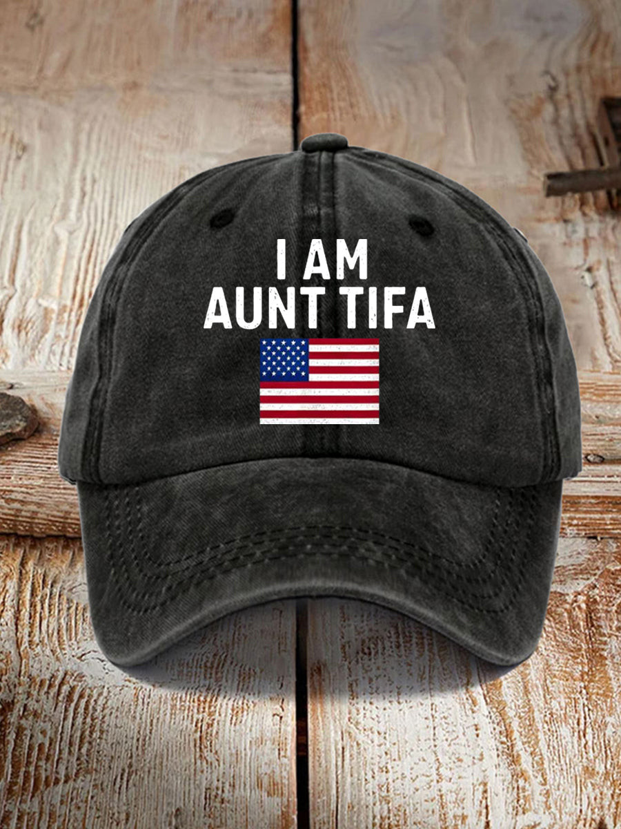Portland Frog Protest Hat I Am Aunt Tifa Hat Portland Frog Merch Gifts For Supporters