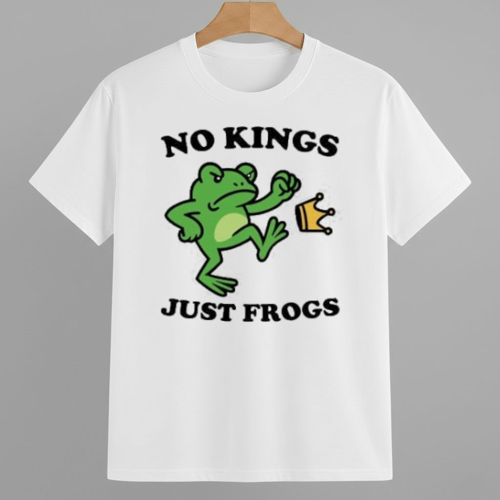 Portland Frog Protest No Kings No Crown Just Frogs Shirt Abolish ICE Protest Merch Portland Frog Protest No Kings No Crown Just Frogs Shirt Abolish ICE Protest Merch