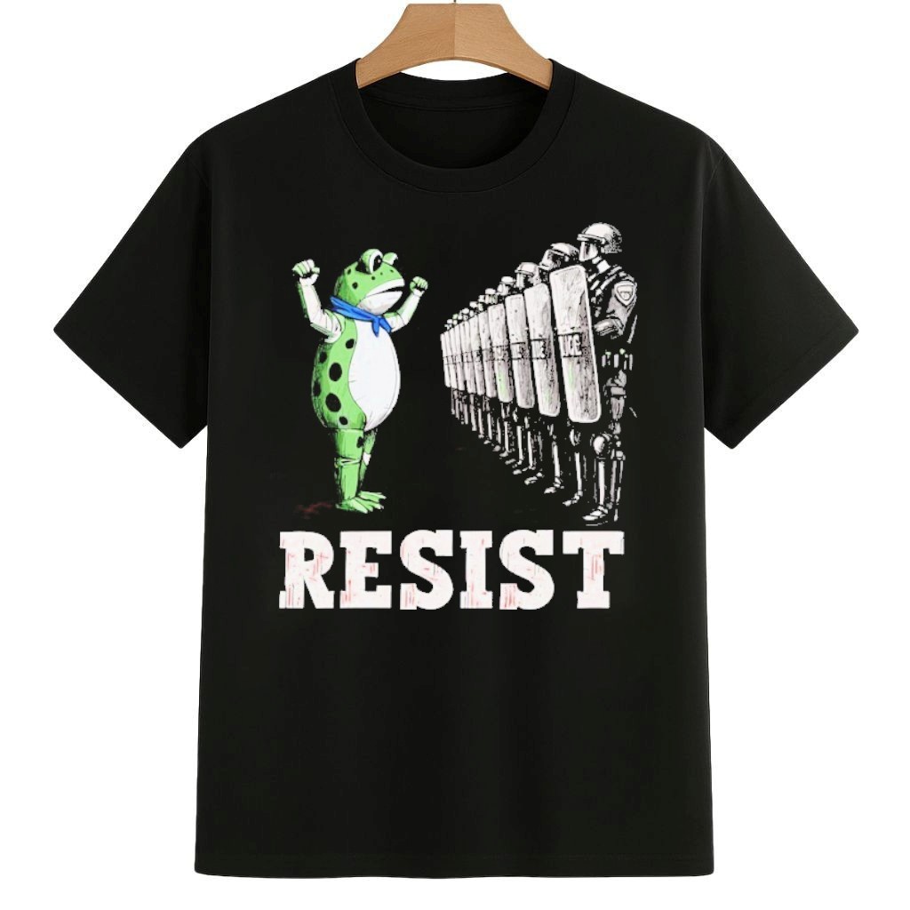 Portland Frog Protest Resist No kings Day Shirt Anti ICE Frog Merch Portland Frog Protest Resist No kings Day Shirt Anti ICE Frog Merch