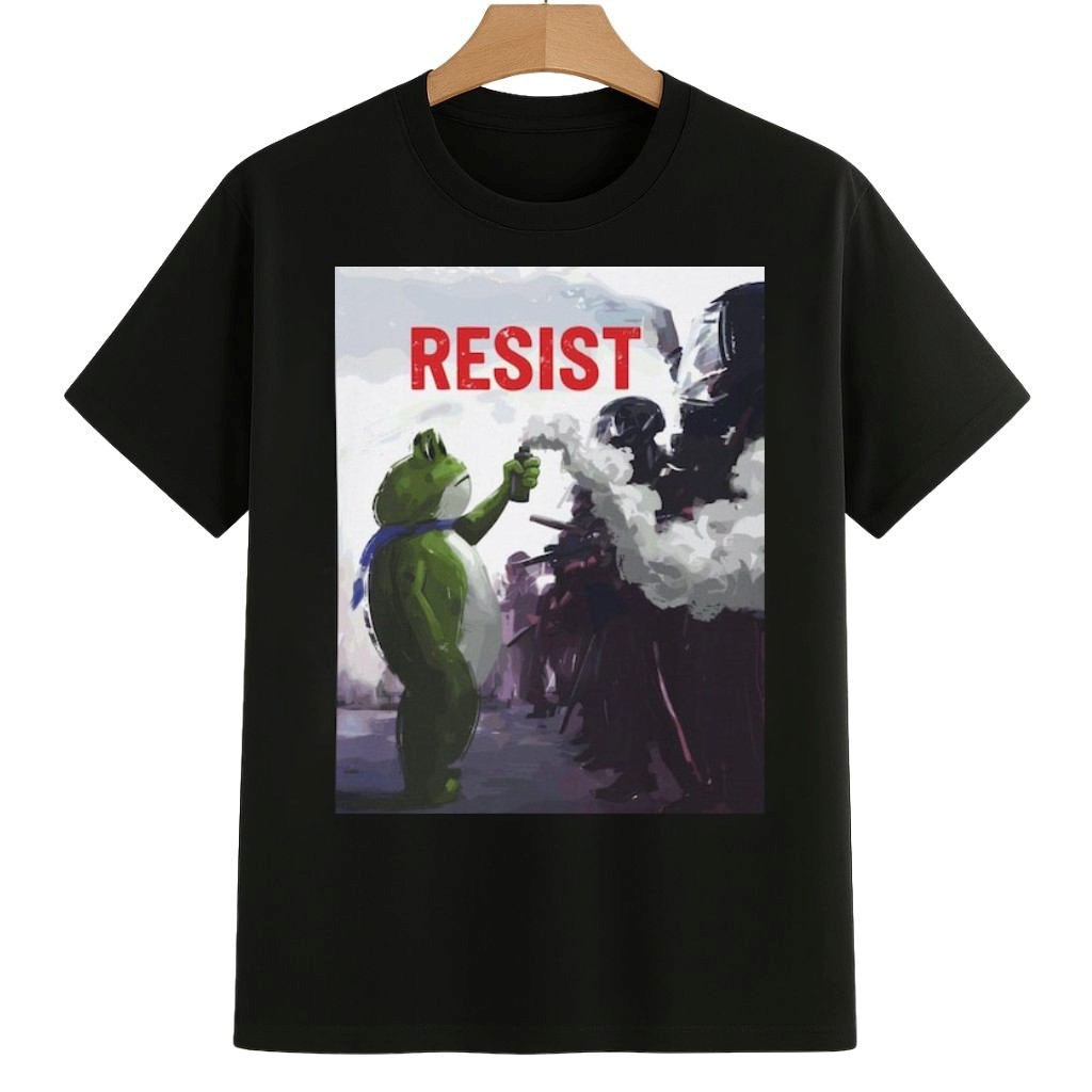 Portland Frog Protest Resist Poster Shirt 8647 Freedom Movement Merch Portland Frog Protest Resist Poster Shirt 8647 Freedom Movement Merch