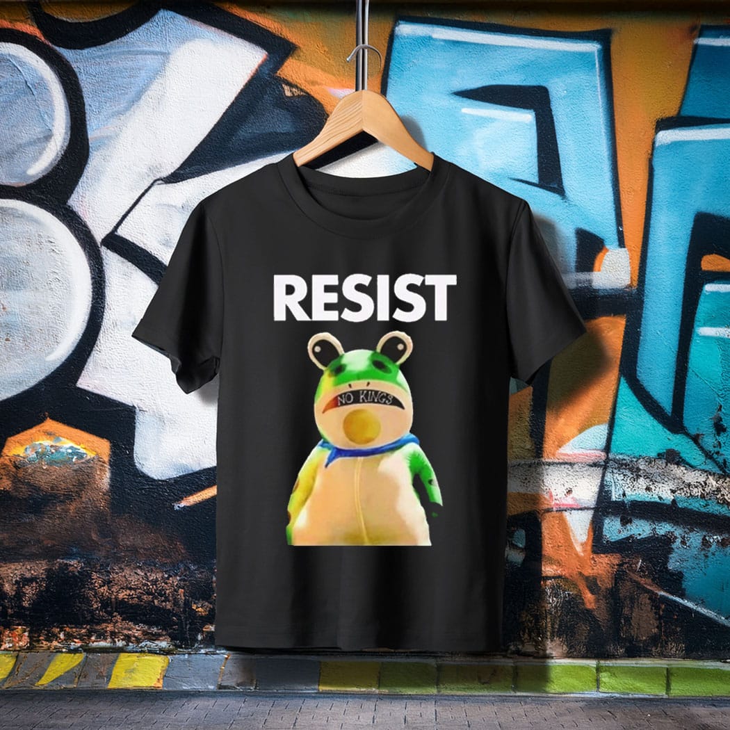 Portland Frog Resist No Kings Shirts No Kings 8647 Movement Merch Portland Frog Resist No Kings Shirts No Kings 8647 Movement Merch