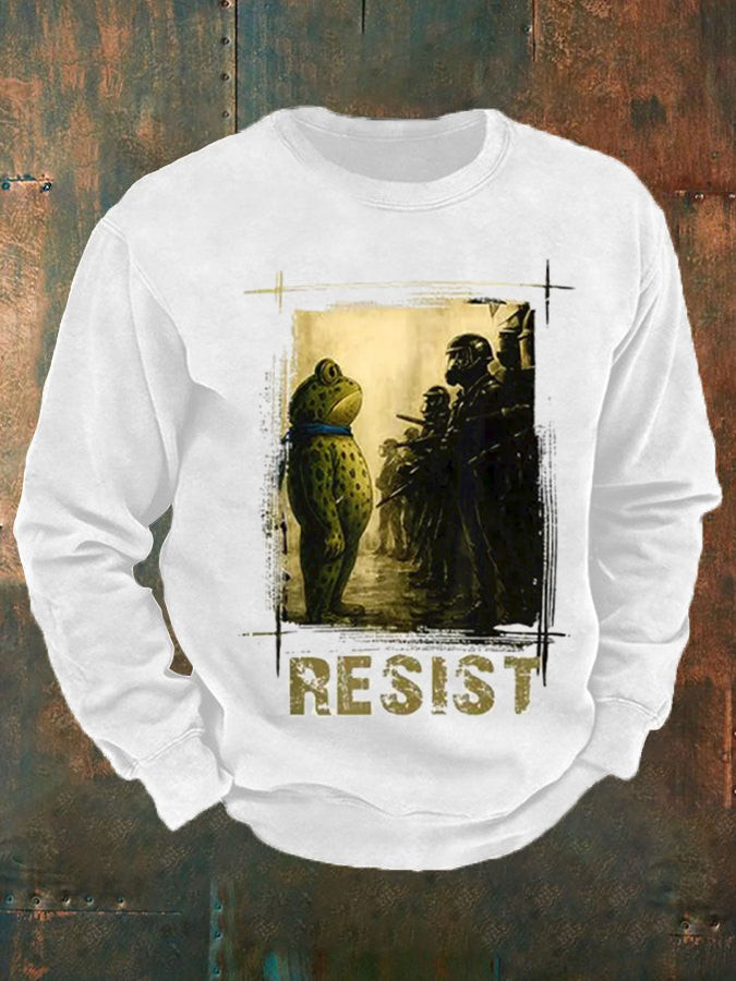 Portland Frog Resist Shirt Long Sleeve Frog Symbol of Freedom T-Shirt Gifts for Dad Portland Frog Resist Shirt Long Sleeve Frog Symbol of Freedom T-Shirt Gifts for Dad