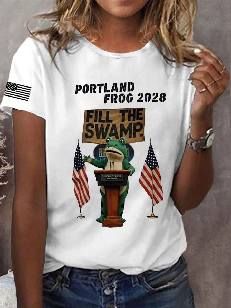 Portland Frog Resist Shirt Portland Frog 2028 T-Shirt Gifts for Democracy Lovers Portland Frog Resist Shirt Portland Frog 2028 T-Shirt Gifts for Democracy Lovers