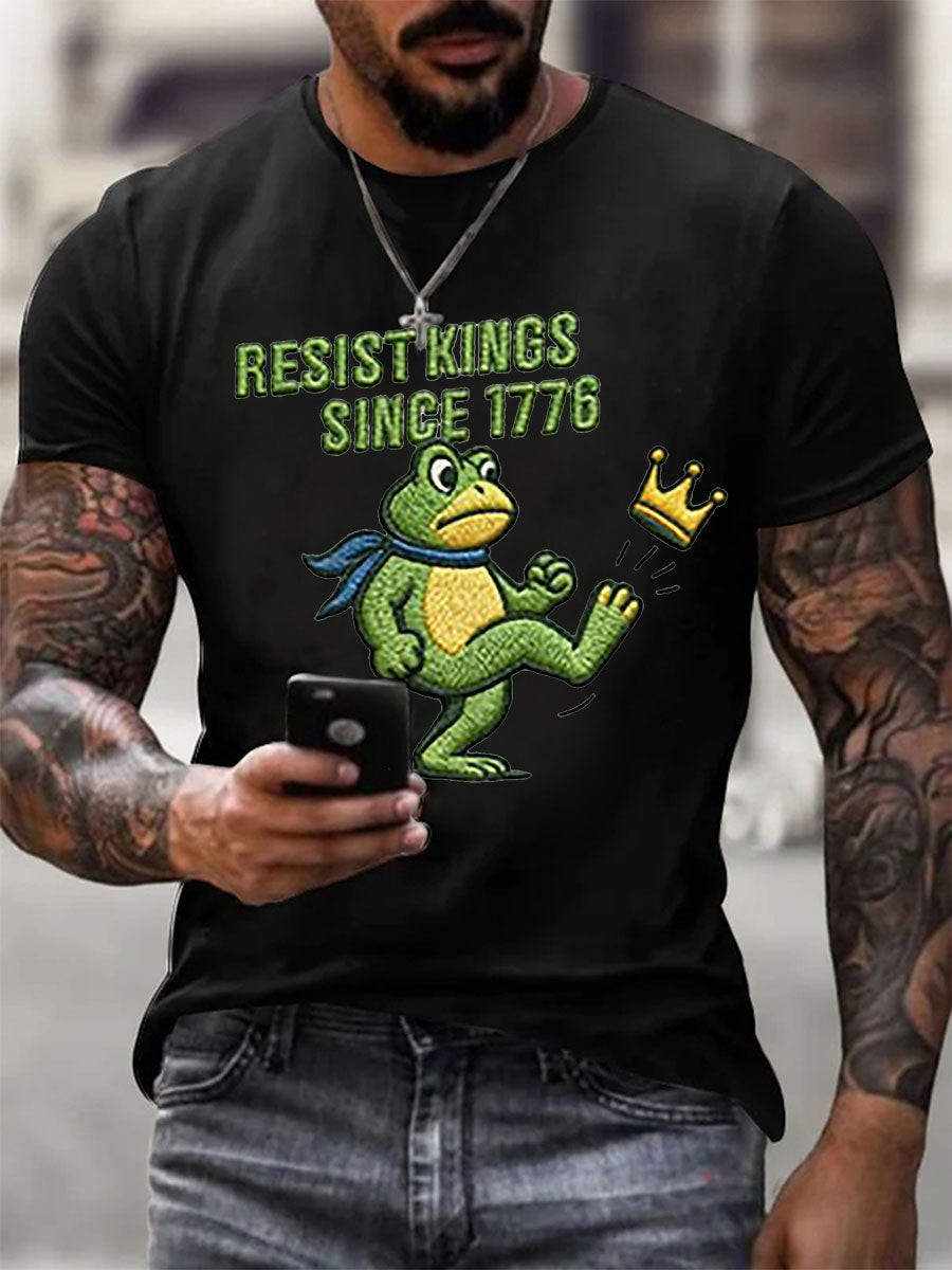 Portland Frog Resist Shirt Resist Kings Since 1776 T-Shirt FDT Gifts For Father Portland Frog Resist Shirt Resist Kings Since 1776 T-Shirt FDT Gifts For Father