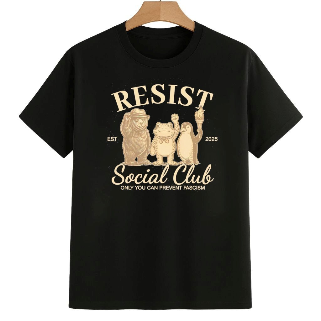 Portland Frog Resist Social Club Only You Can Prevent Fascism Shirt Pro Democracy Frog Merch Portland Frog Resist Social Club Only You Can Prevent Fascism Shirt Pro Democracy Frog Merch