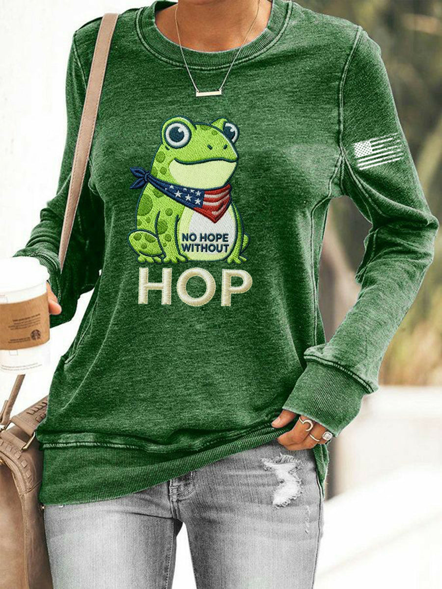 Portland Frog Resist Sweatshirt Frog Resist No Hope Without Hop Sweatshirt FDT Gifts Portland Frog Resist Sweatshirt Frog Resist No Hope Without Hop Sweatshirt FDT Gifts