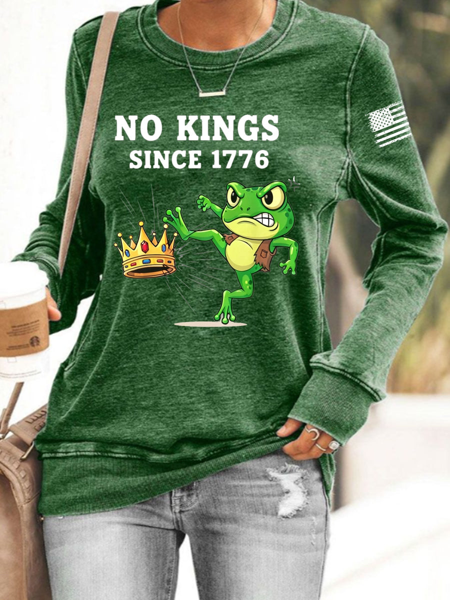 Portland Frog Resist Sweatshirt No King Since 1776 Sweatshirt No Kings In America Clothing Portland Frog Resist Sweatshirt No King Since 1776 Sweatshirt No Kings In America Clothing