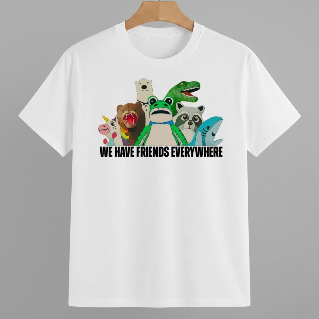Portland Frog We Have Friends Everywhere Shirt 8647 Freedom Movement Merch Portland Frog We Have Friends Everywhere Shirt 8647 Freedom Movement Merch