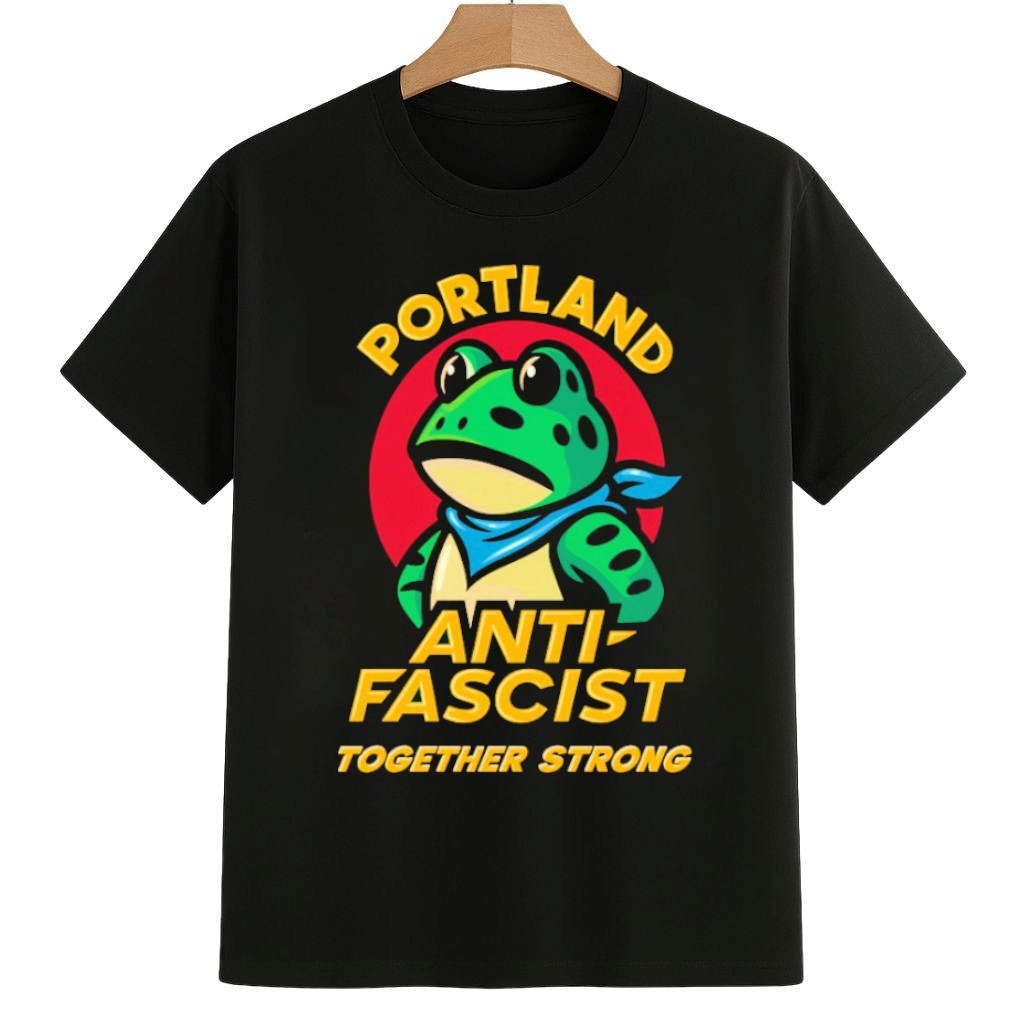 Portland frogs Anti Fascist Together Strong Shirt No Kings 8647 Movement Merch Portland frogs Anti Fascist Together Strong Shirt No Kings 8647 Movement Merch