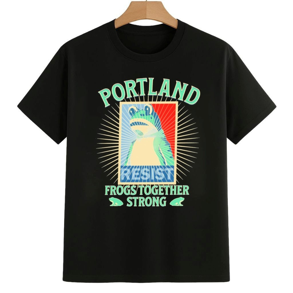Portland Resist Frog Together Strong Shirt Anti ICE Frog Merch Portland Resist Frog Together Strong Shirt Anti ICE Frog Merch