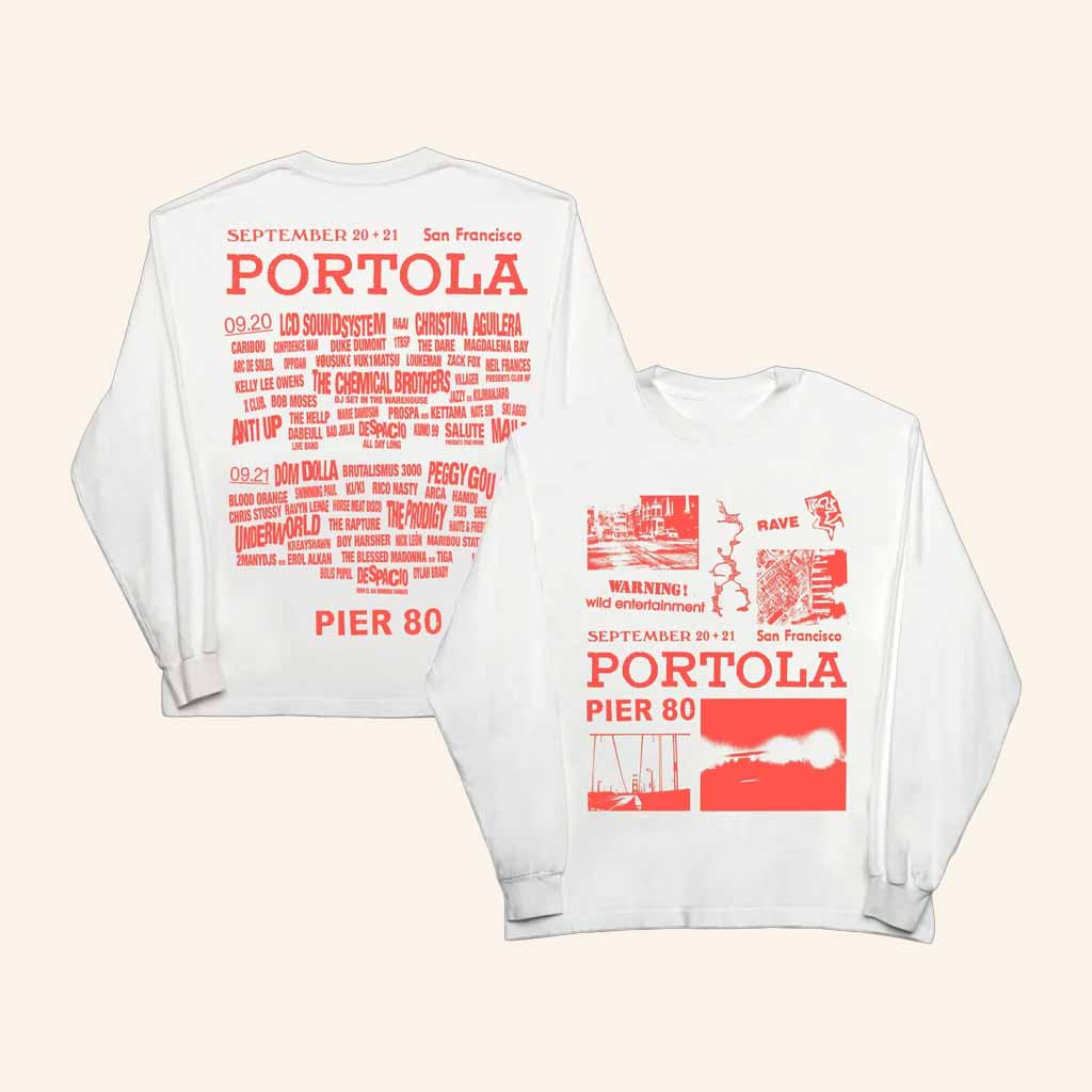 Portola Music Festival 2025 Merch Warning Long Sleeve T-Shirt Gifts For Music Enthusiasts Portola Music Festival 2025 Merch Warning Long Sleeve T-Shirt Gifts For Music Enthusiasts