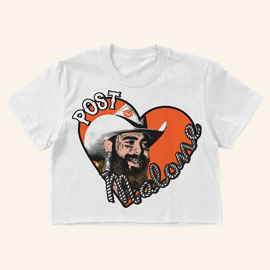 Post Malone Merch Big Ass Stadium Tour Crop Top Best Gifts For Sister Post Malone Merch Big Ass Stadium Tour Crop Top Best Gifts For Sister