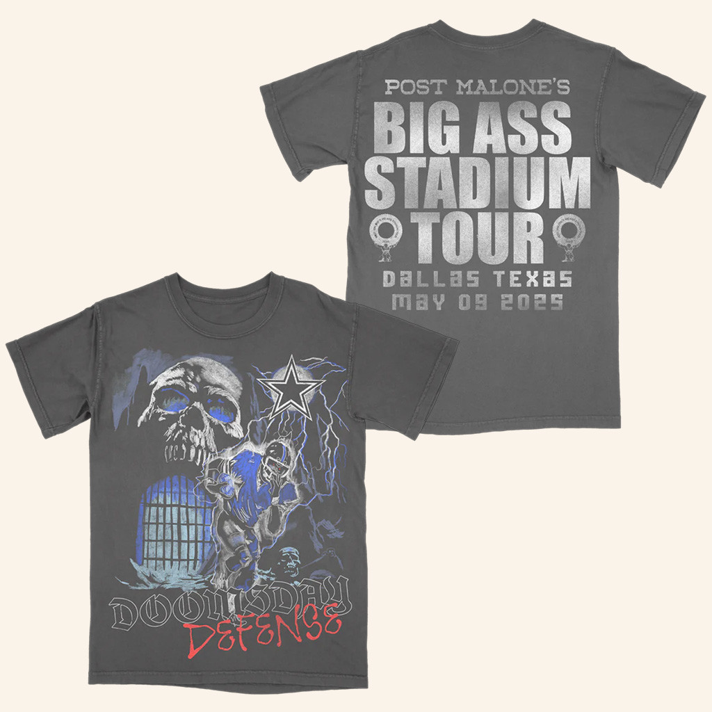 Post Malone Merch Post Malone X Dallas Cowboys Doomsday Defense T-Shirt Gift For Halloween Post Malone Merch Post Malone X Dallas Cowboys Doomsday Defense T-Shirt Gift For Halloween