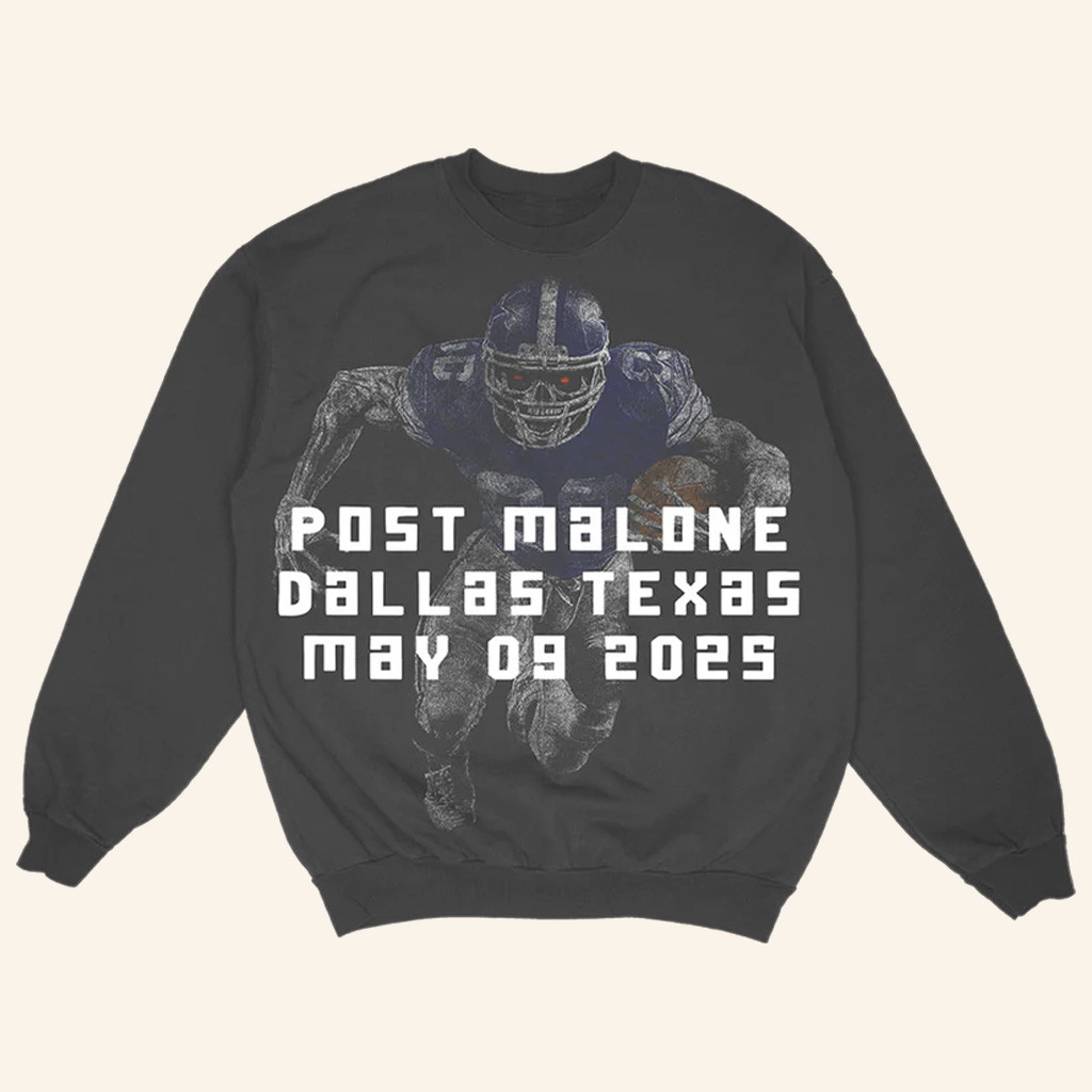 Post Malone Merch Post Malone X Dallas Cowboys Sweatshirt Gift For Football Fans Post Malone Merch Post Malone X Dallas Cowboys Sweatshirt Gift For Football Fans
