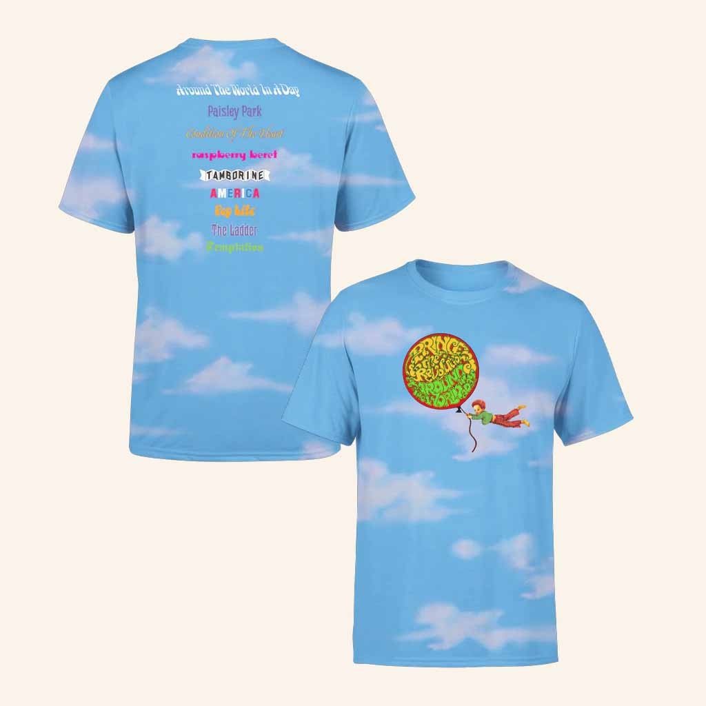 Prince Merch Around The World In A Day Balloon Boy T-Shirt Gifts For Husband Prince Merch Around The World In A Day Balloon Boy T-Shirt Gifts For Husband
