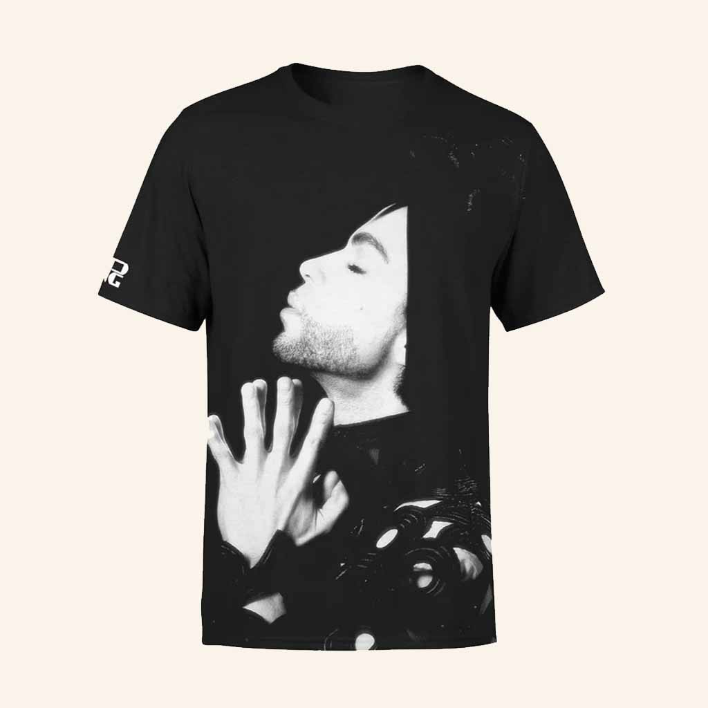 Prince Merch Diamonds And Pearls Profile Sublimated T-Shirt Gifts For Music Lovers Prince Merch Diamonds And Pearls Profile Sublimated T-Shirt Gifts For Music Lovers