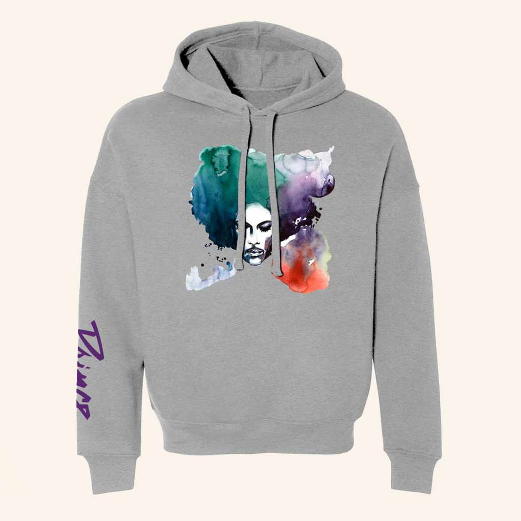 Prince Merch Watercolor Portrait Hoodie Christmas Gift Ideas For Friend Prince Merch Watercolor Portrait Hoodie Christmas Gift Ideas For Friend
