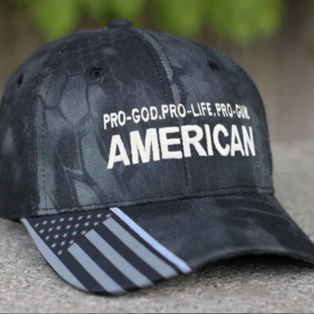 Pro God Pro Life Pro Gun American Embroidered Camo Hat Mens Patriotic Hat Gun Lovers Gifts Pro God Pro Life Pro Gun American Embroidered Camo Hat Mens Patriotic Hat Gun Lovers Gifts
