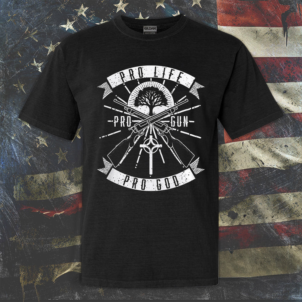 Pro Life Pro Gun Pro God Shirt 2nd Amendment T-Shirt Pro Gun Rights Clothing Patriotic Gift Pro Life Pro Gun Pro God Shirt 2nd Amendment T-Shirt Pro Gun Rights Clothing Patriotic Gift