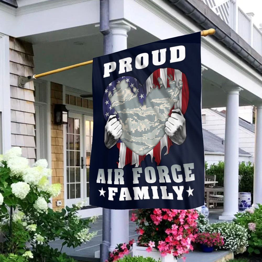 Proud Air Force Family Flag Proud Of U.S Air Force Family Home Decor Gifts Proud Air Force Family Flag Proud Of U.S Air Force Family Home Decor Gifts