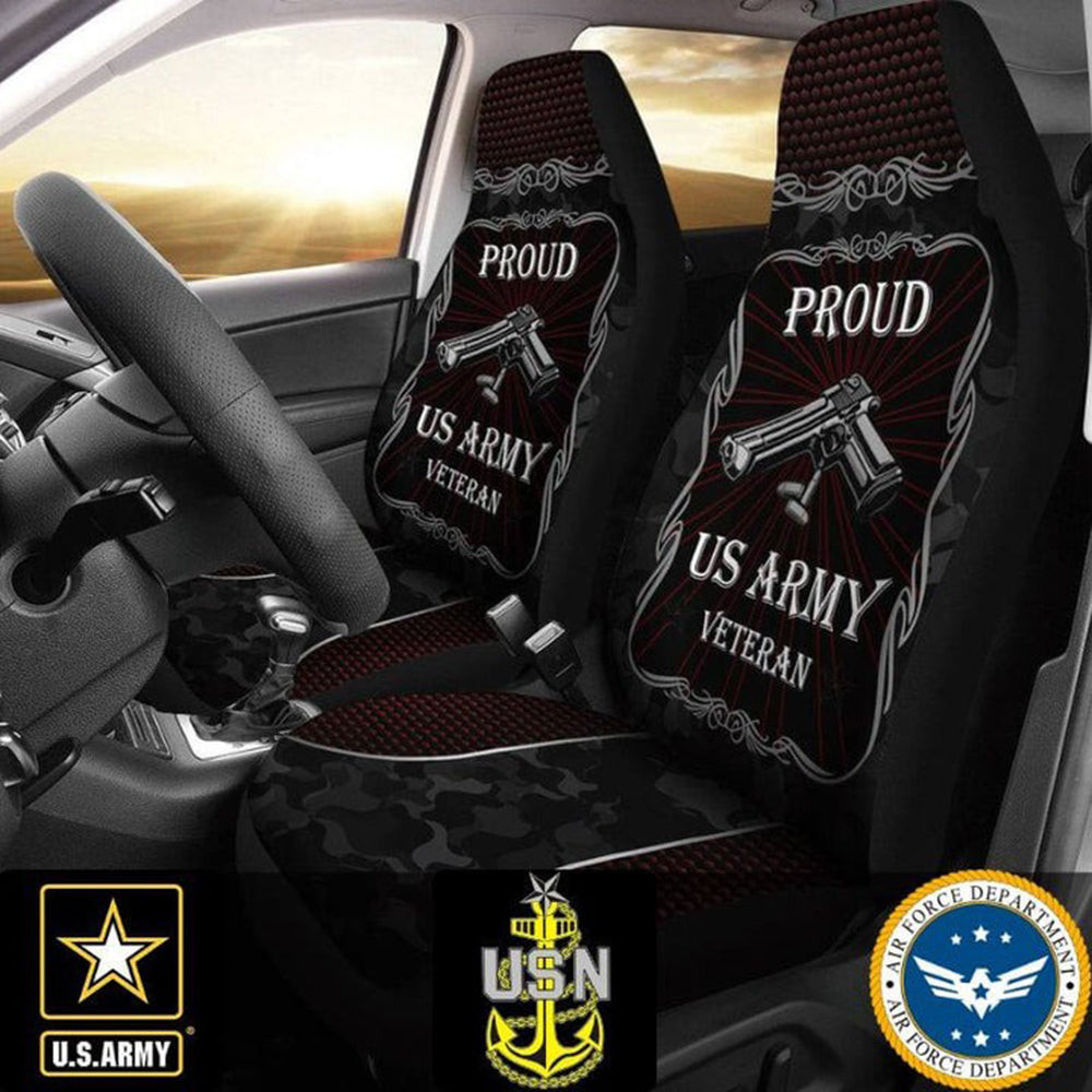 Proud US Army Veteran Car Seat Covers Camo Patriotic Seat Covers Gifts For Army Veterans Proud US Army Veteran Car Seat Covers Camo Patriotic Seat Covers Gifts For Army Veterans