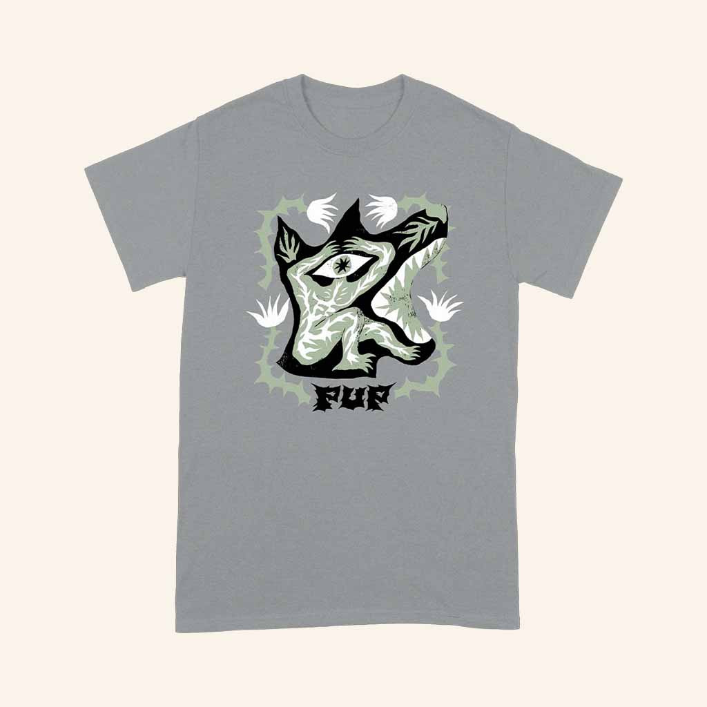 Pup Merch Dog Face Spiked Silhouette T-Shirt Unique Gifts For Husband