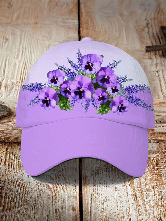 Purple Poppy Hat Womens Patriotic Hat Mother's Day Gifts For Mom Wife Purple Poppy Hat Womens Patriotic Hat Mother's Day Gifts For Mom Wife