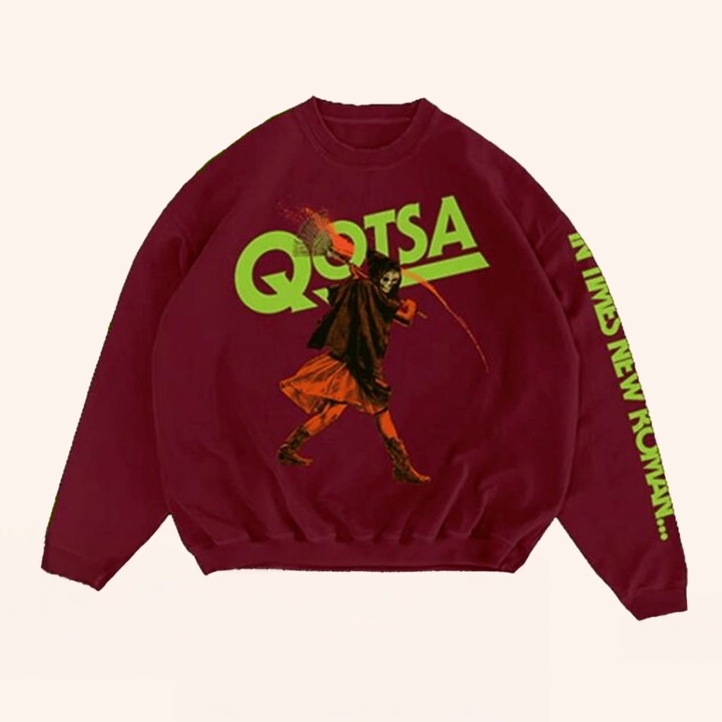 Queens Of The Stone Age Merch Witch Rake Slash Sweatshirt Halloween Gift For Sister Queens Of The Stone Age Merch Witch Rake Slash Sweatshirt Halloween Gift For Sister