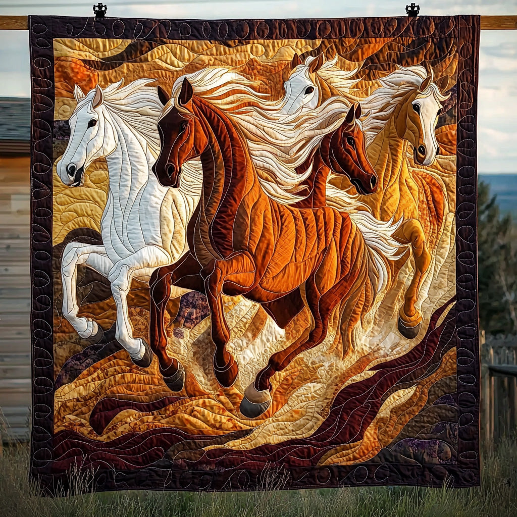 Radiant Horse Quilted Blanket Nice Throw Blanket Gifts For Horse Lovers Woman Radiant Horse Quilted Blanket Nice Throw Blanket Gifts For Horse Lovers Woman