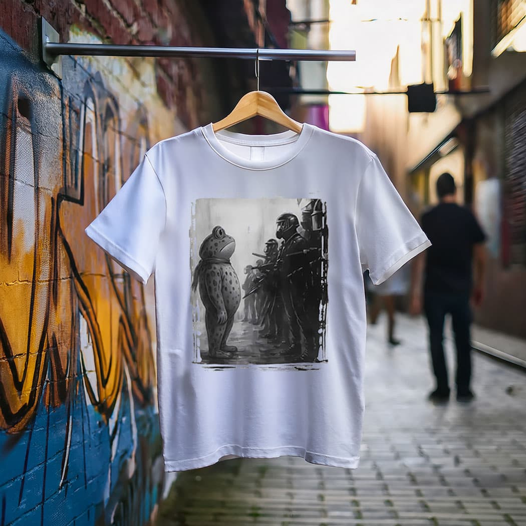 Rage Against Machine Portland Frog Anti ICE Shirt Pro Democracy Frog Merch