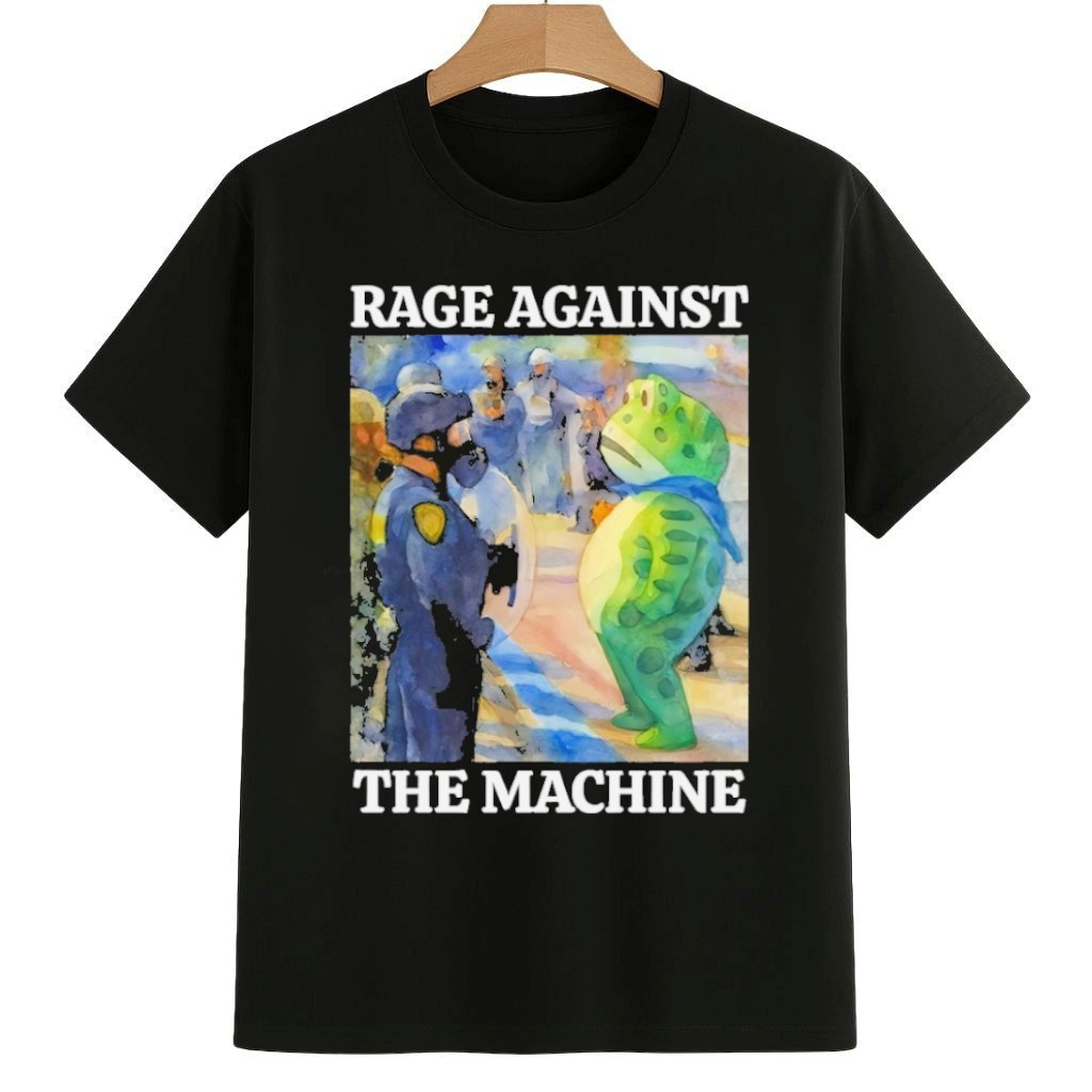 Rage Against The Machine Frog Protest Against ICE Shirt No Kings 8647 Movement Merch Rage Against The Machine Frog Protest Against ICE Shirt No Kings 8647 Movement Merch