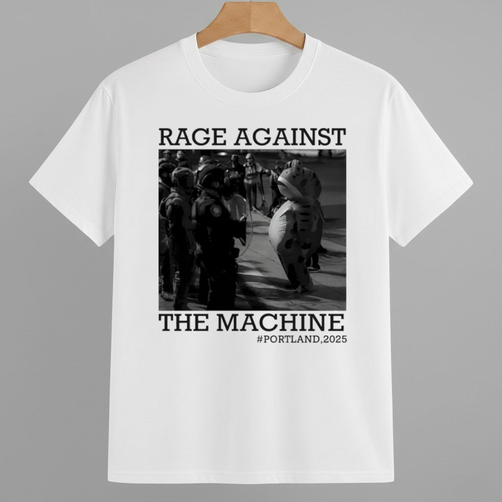 Rage Against The Machine Portland 2025 Shirt Portland Frog Against ICE Merch Rage Against The Machine Portland 2025 Shirt Portland Frog Against ICE Merch