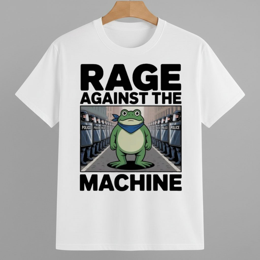 Rage Against The Machine Portland Frog Anti Police ICE Shirt Anti Fascism Frog Merch Rage Against The Machine Portland Frog Anti Police ICE Shirt Anti Fascism Frog Merch