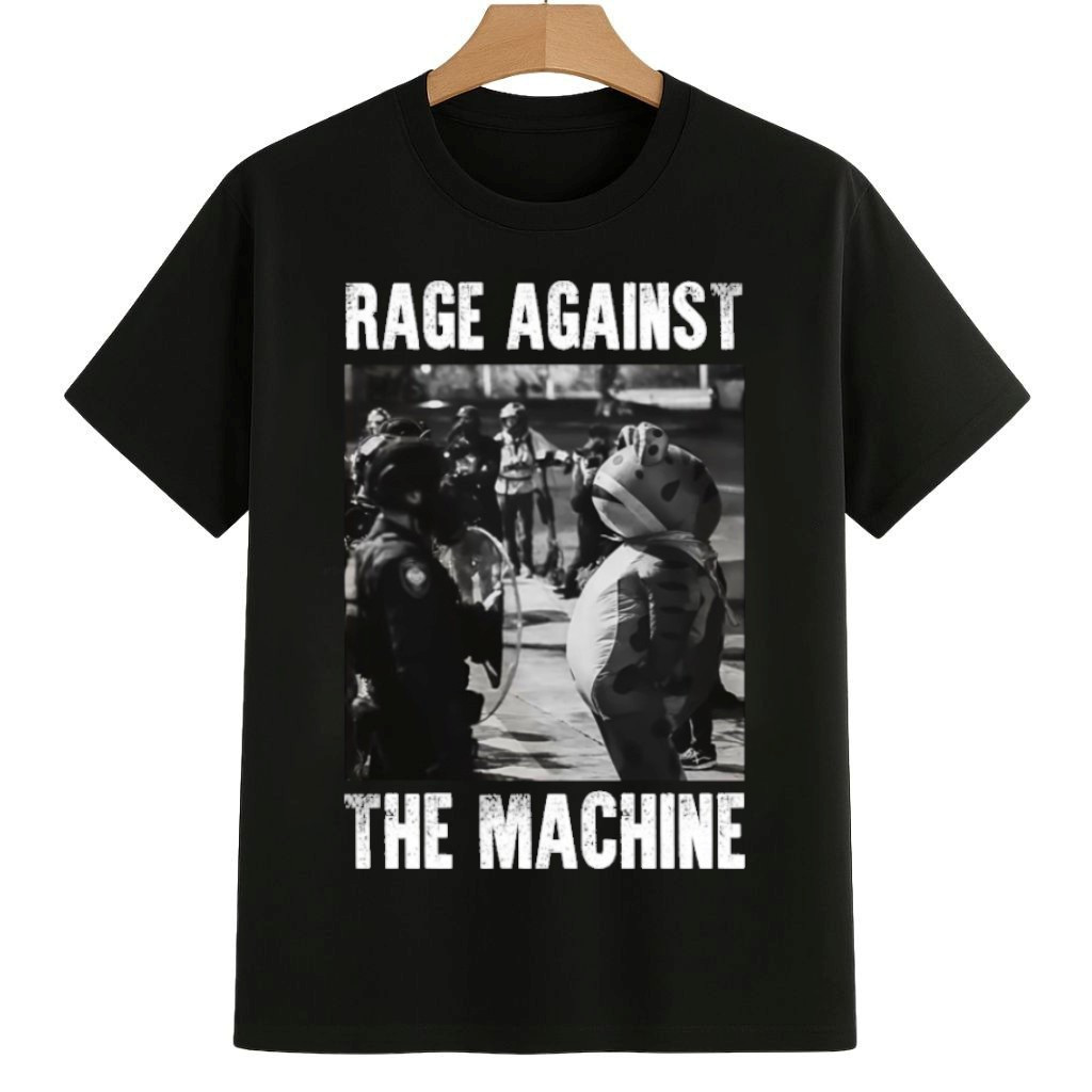 Rage Against The Machine Portland Frog Protest Anti ICE Anti-Trump Shirt Abolish ICE Protest Merch