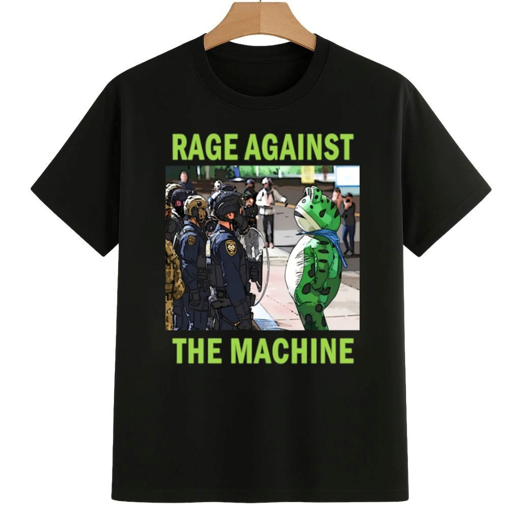 Rage Against The Machine Portland Frog Protest Shirt Abolish ICE Protest Merch Rage Against The Machine Portland Frog Protest Shirt Abolish ICE Protest Merch