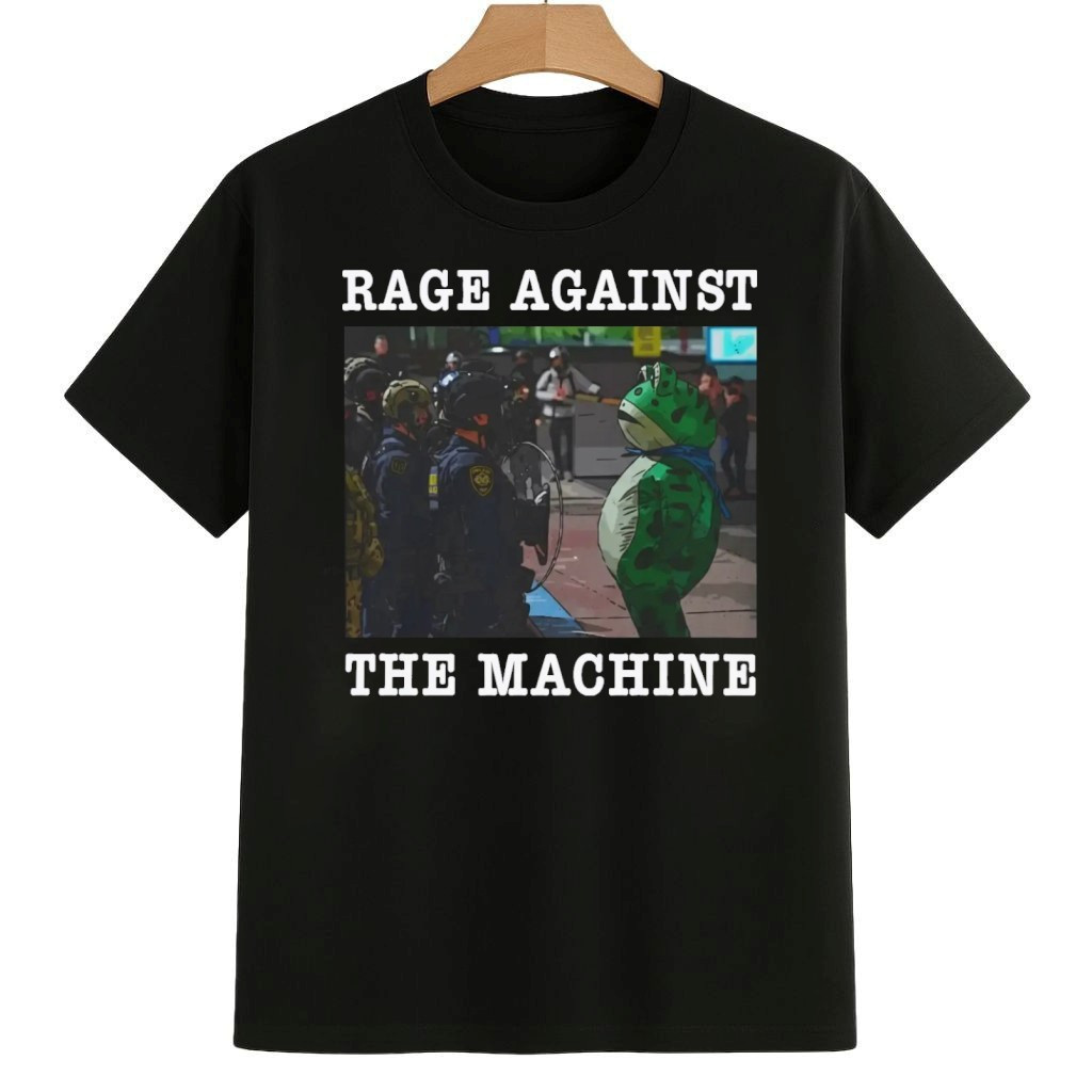 Rage Against The Machine Portland Frog Shirt Anti ICE Frog Merch Rage Against The Machine Portland Frog Shirt Anti ICE Frog Merch