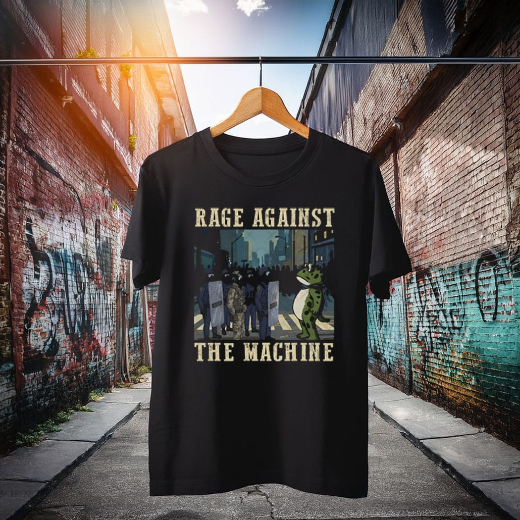 Rage Against The Machine Protest Anti Fascism Shirt Pro Democracy Frog Merch Rage Against The Machine Protest Anti Fascism Shirt Pro Democracy Frog Merch