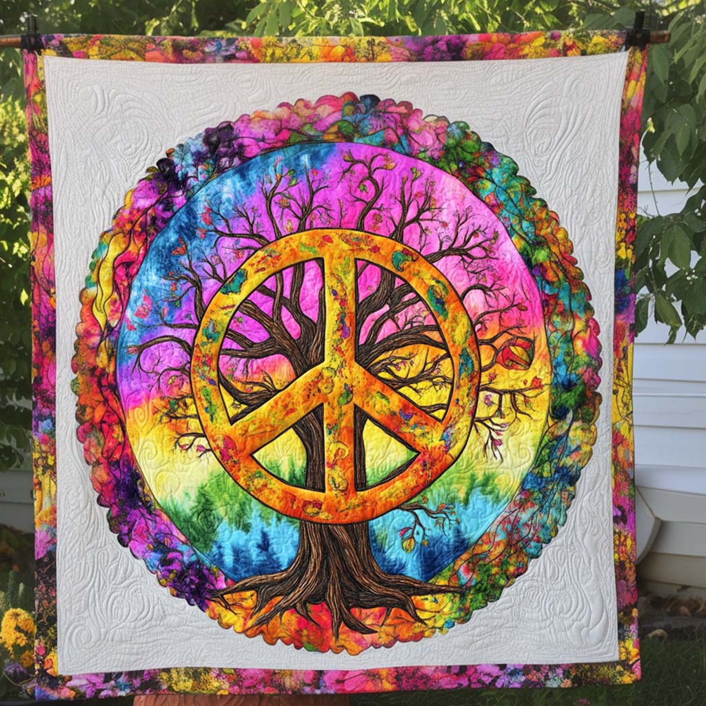 Rainbow Roots Quilted Blanket Nice Throw Blanket Gifts For Hippie Boyfriend Rainbow Roots Quilted Blanket Nice Throw Blanket Gifts For Hippie Boyfriend