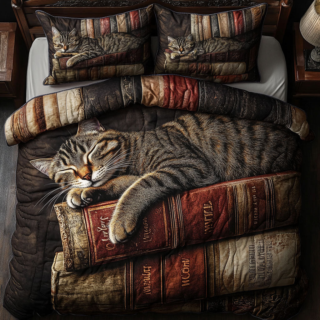 Reading Whiskers Quilted Bedding Set Duvet Cover Bed Sheet Set Awesome Gifts For Cat Lovers Reading Whiskers Quilted Bedding Set Duvet Cover Bed Sheet Set Awesome Gifts For Cat Lovers