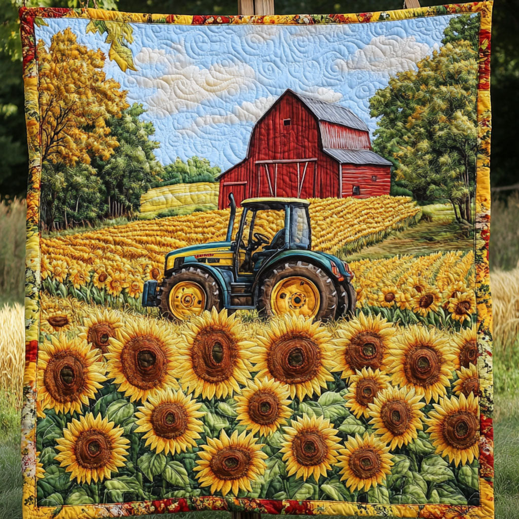 Red Barn Journey Quilted Blanket Sofa Throw Blanket Christmas Gifts For Tractor Lovers Red Barn Journey Quilted Blanket Sofa Throw Blanket Christmas Gifts For Tractor Lovers