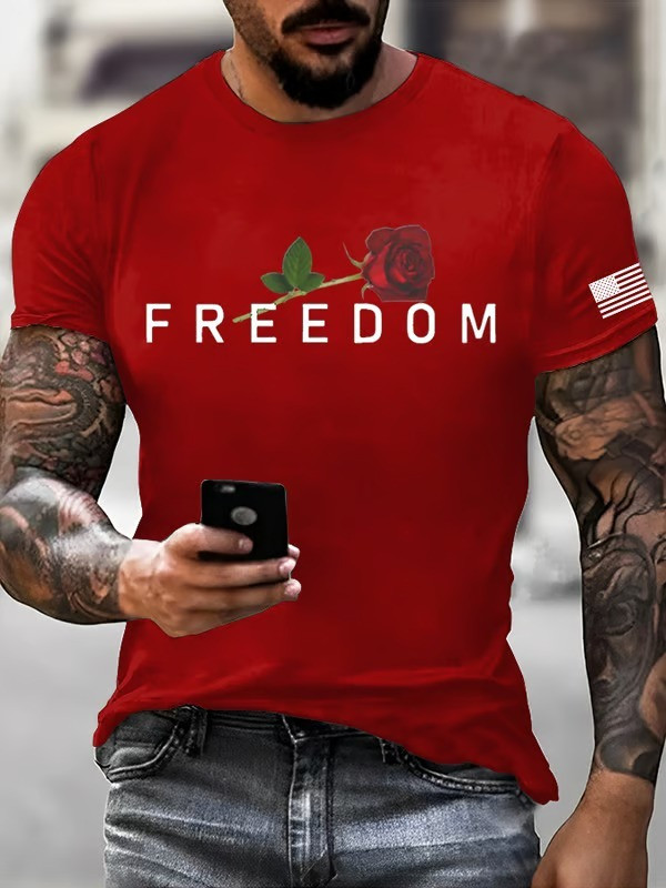 Red Freedom Charlie Kirk Shirt Wear Red For Charlie Kirk Day Patriotic Gifts For Men Red Freedom Charlie Kirk Shirt Wear Red For Charlie Kirk Day Patriotic Gifts For Men