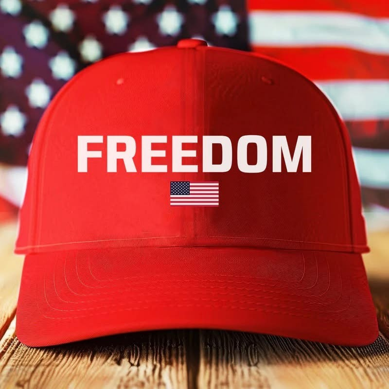 Red Freedom Hat Charlie Kirk Memorial Merch Patriotic Gifts For Husband Red Freedom Hat Charlie Kirk Memorial Merch Patriotic Gifts For Husband