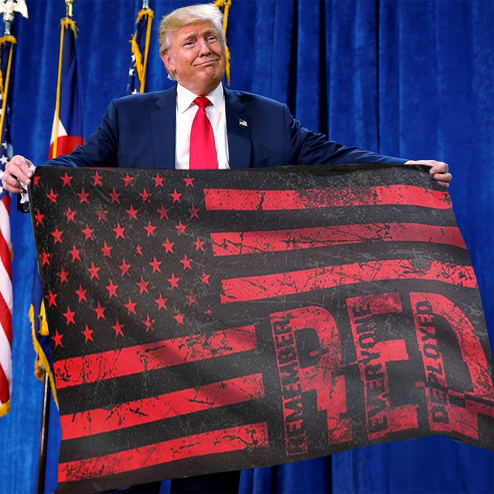RED Remember Everyone Deployed Flag Chiefs Red Friday Flag Outdoor Patriotic Decor RED Remember Everyone Deployed Flag Chiefs Red Friday Flag Outdoor Patriotic Decor